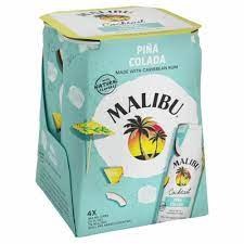 MALIBU PINA COLADA 4PK - Manchester Wine and Liquors
